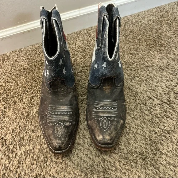 Roper Women’s size 11 Patriotic American Flag Boot - Picture 9 of 10